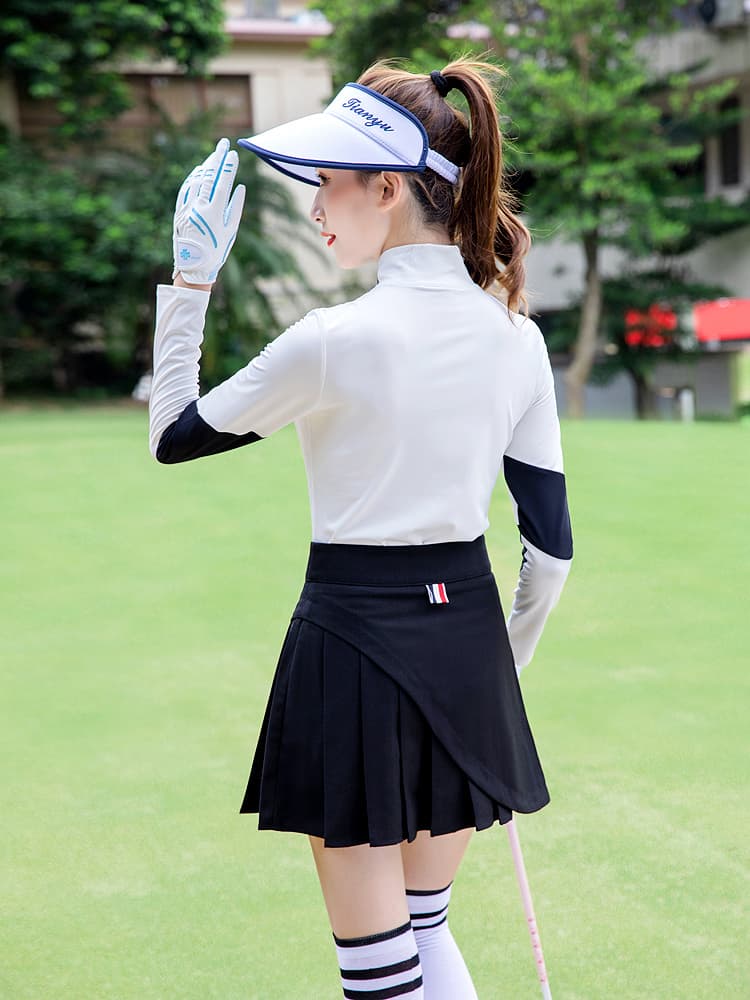 スポーツTシャツ スタイリッシュ清涼ゴルフポロシャツ