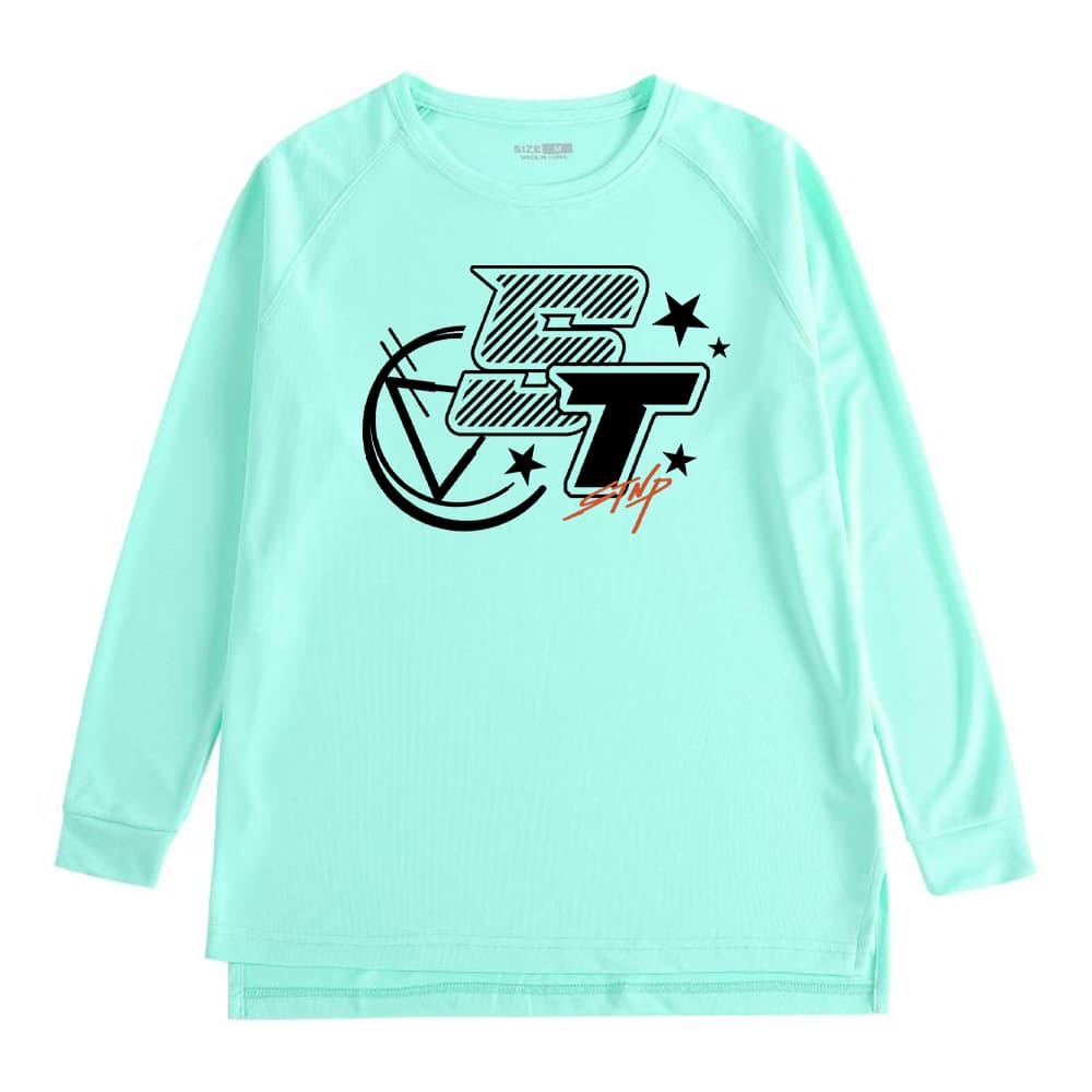 スポーツTシャツ バスケ スター柄バスケットロングTシャツ