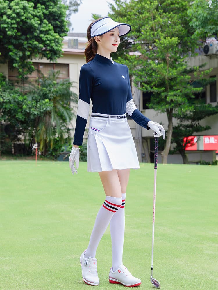 スポーツTシャツ スタイリッシュ清涼ゴルフポロシャツ