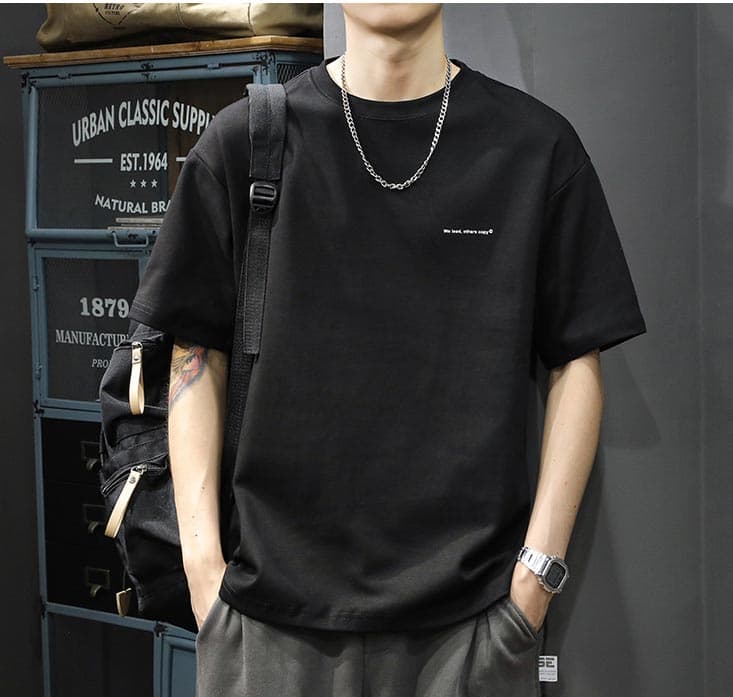 スポーツTシャツ メンズ スポーツ半袖ランニングシャツ ゆったりシンプル 全4色