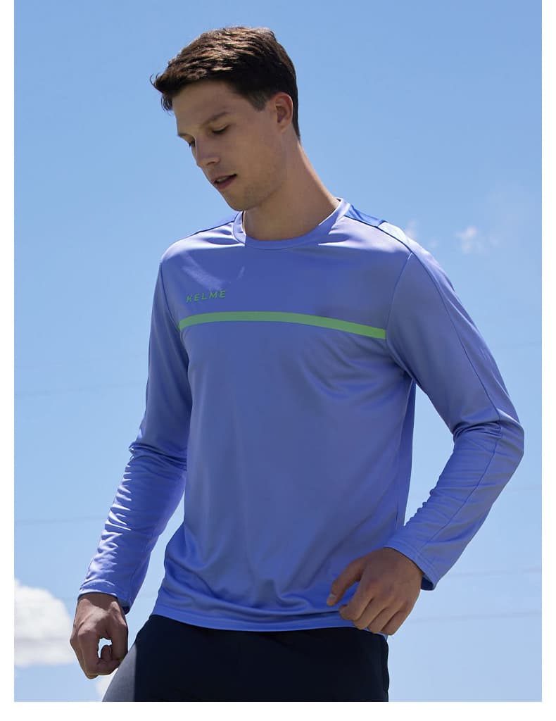 スポーツTシャツ サッカー クールライン 長袖サッカーウェア
