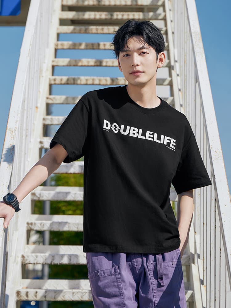 スポーツTシャツ 二重生活 快適ランニングシャツ