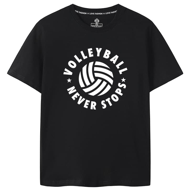 スポーツTシャツ バレーボール 常勝バレーボール円形ロゴTシャツ