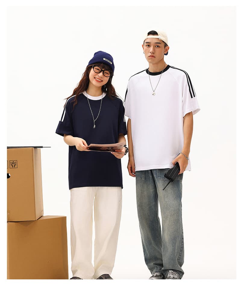 スポーツTシャツ 男女兼用 厚手生地 スポーツ半袖シャツ 全９色