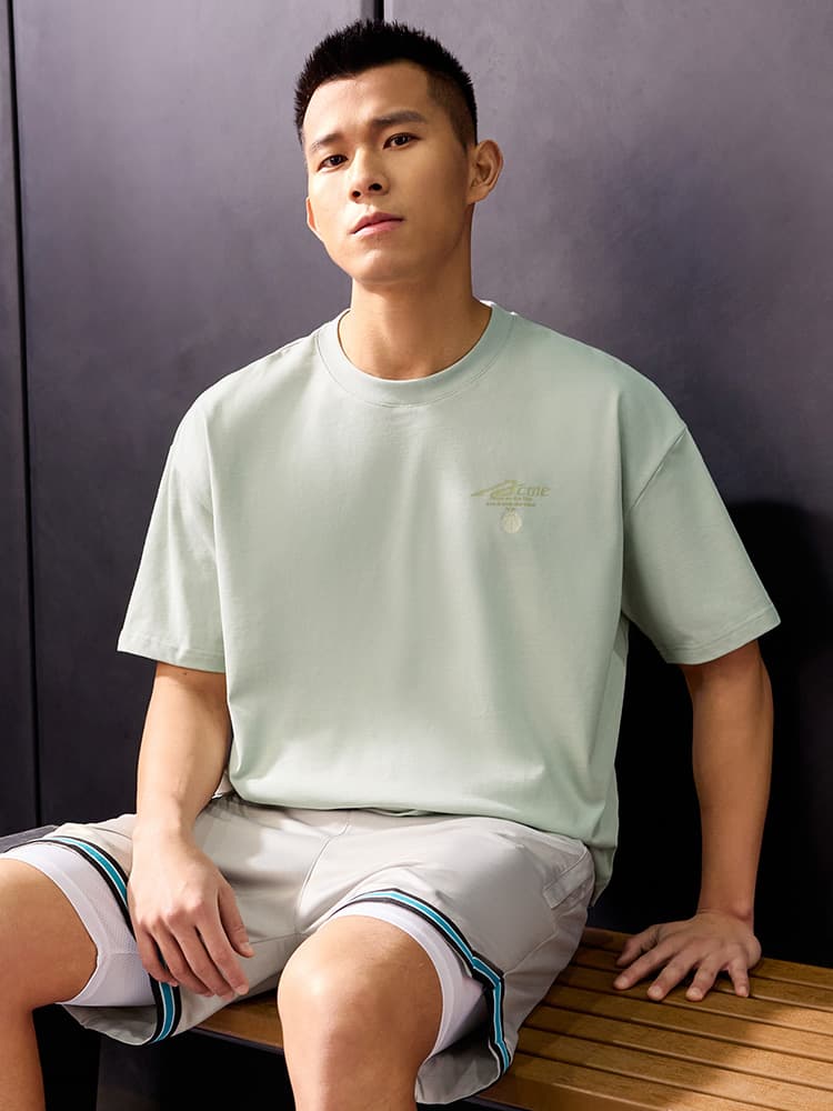 スポーツTシャツ シンプル魅せるコート上級者