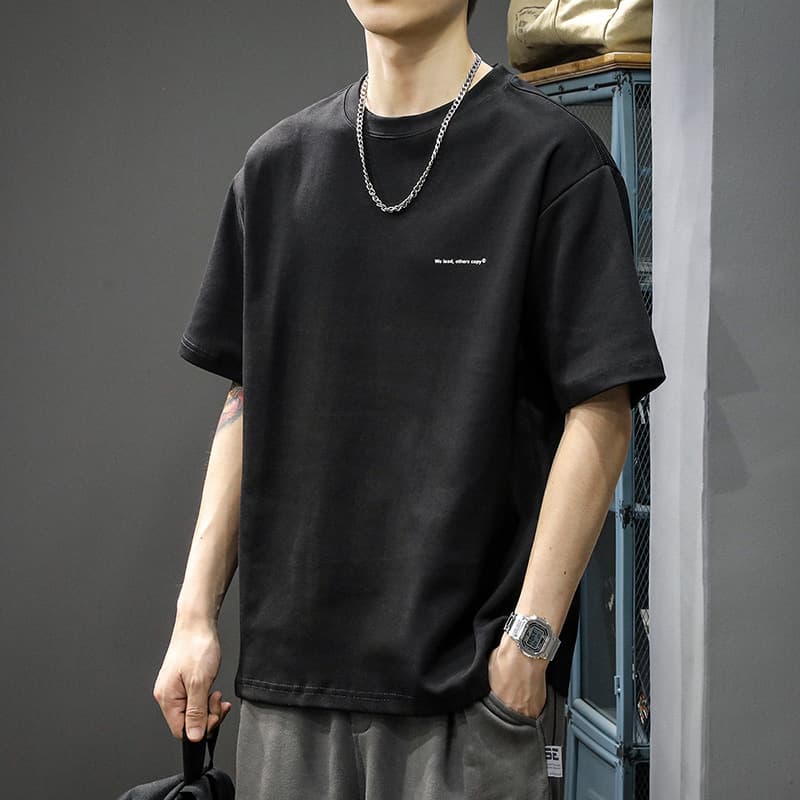 スポーツTシャツ メンズ スポーツ半袖ランニングシャツ ゆったりシンプル 全4色