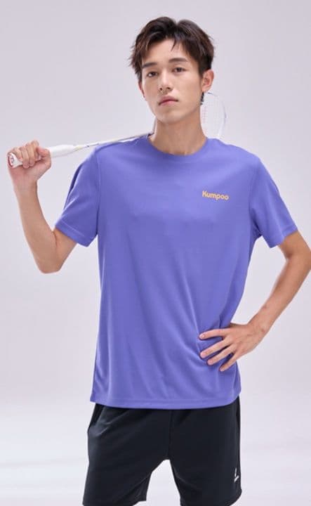 非表示 スポーツTシャツ バトミントン 爽快バドミントン専用ウェア