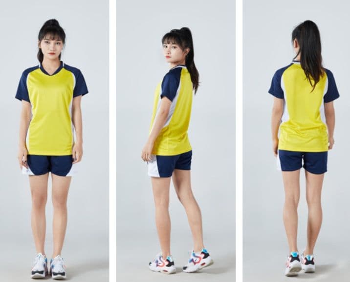 スポーツTシャツ バレーボール男女兼用スポーツウェア