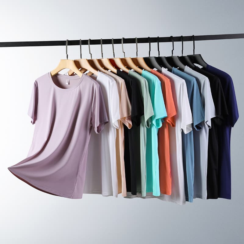 スポーツTシャツ なめらかシルエット速乾ランニングウェア
