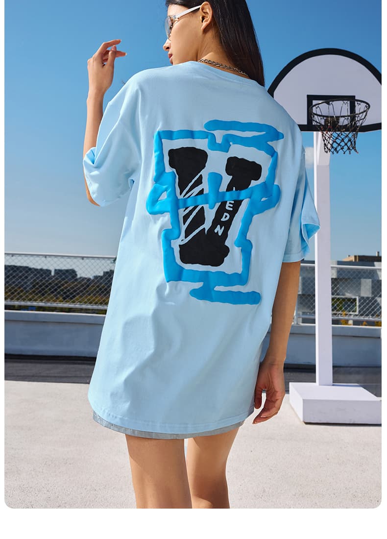 スポーツTシャツ バスケ バスケコート魂 ストリートプレイヤー