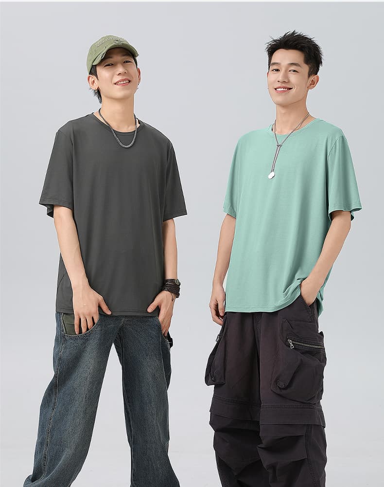 スポーツTシャツ 登山 冷感防陽 登山快適シャツ