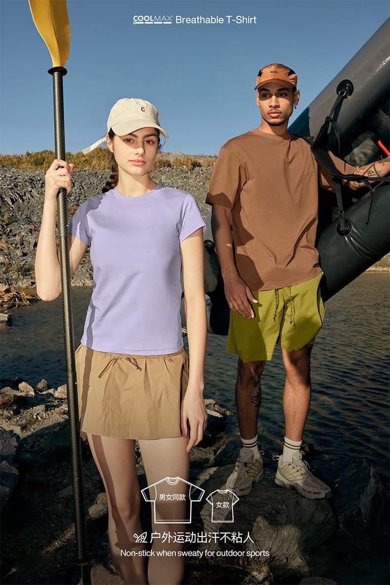 スポーツTシャツ 女性用 無地速乾スポーツシャツ全5色