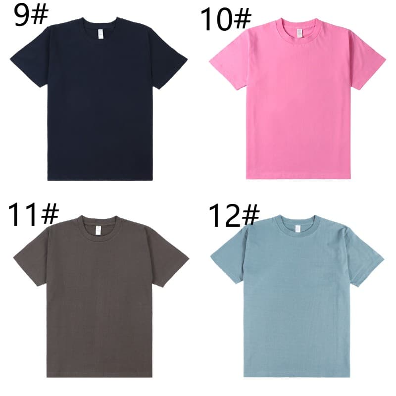 スポーツTシャツ 全12色 綿100%無地半袖シャツ メンズレディース ランニング対応