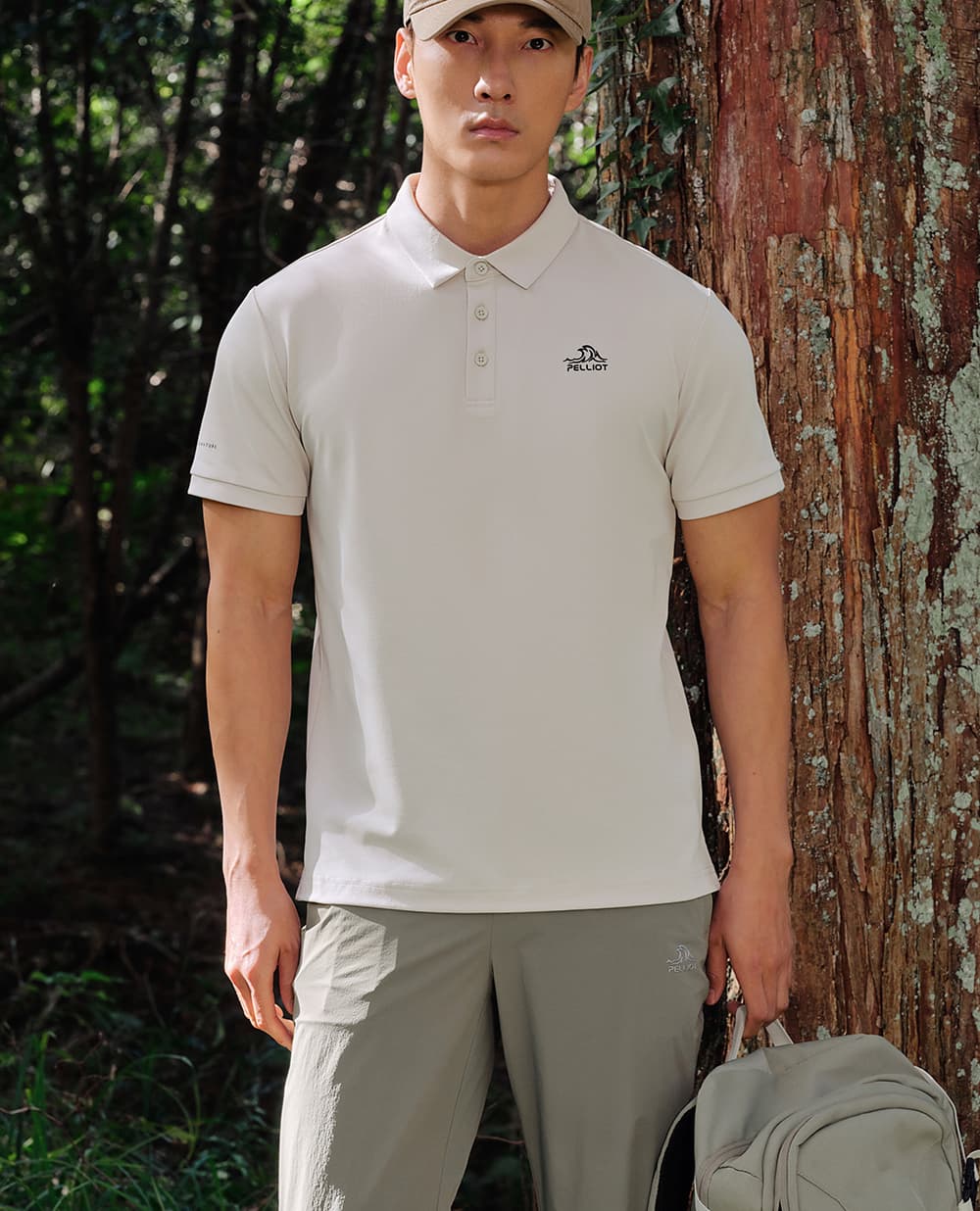 スポーツTシャツ 登山 スタイリッシュ山歩きポロシャツ