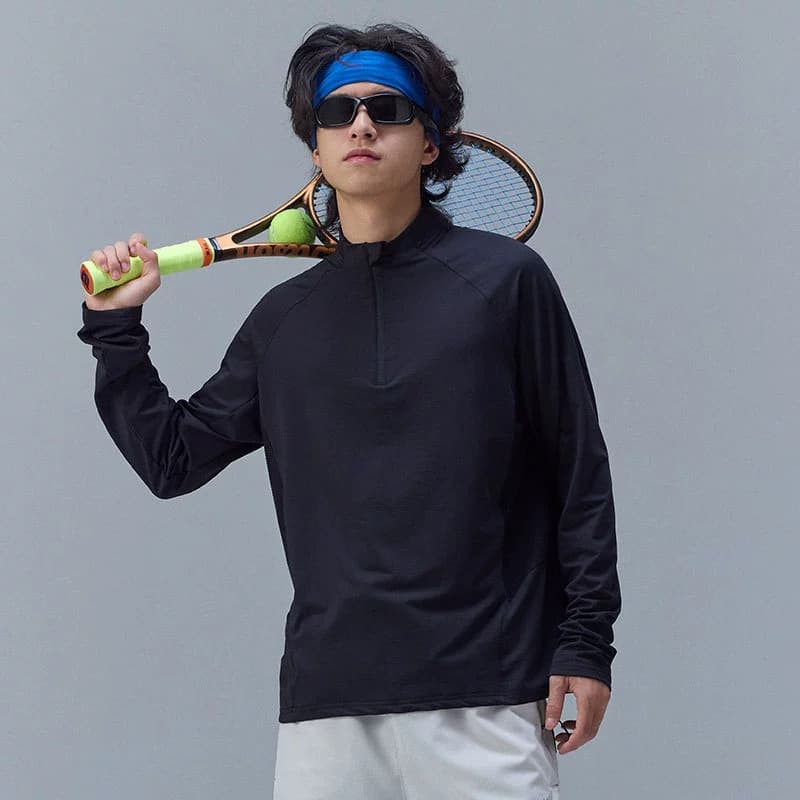 スポーツTシャツ 男女兼用 抗菌 吸汗速乾 長袖 スポーツシャツ ランニング 全4色