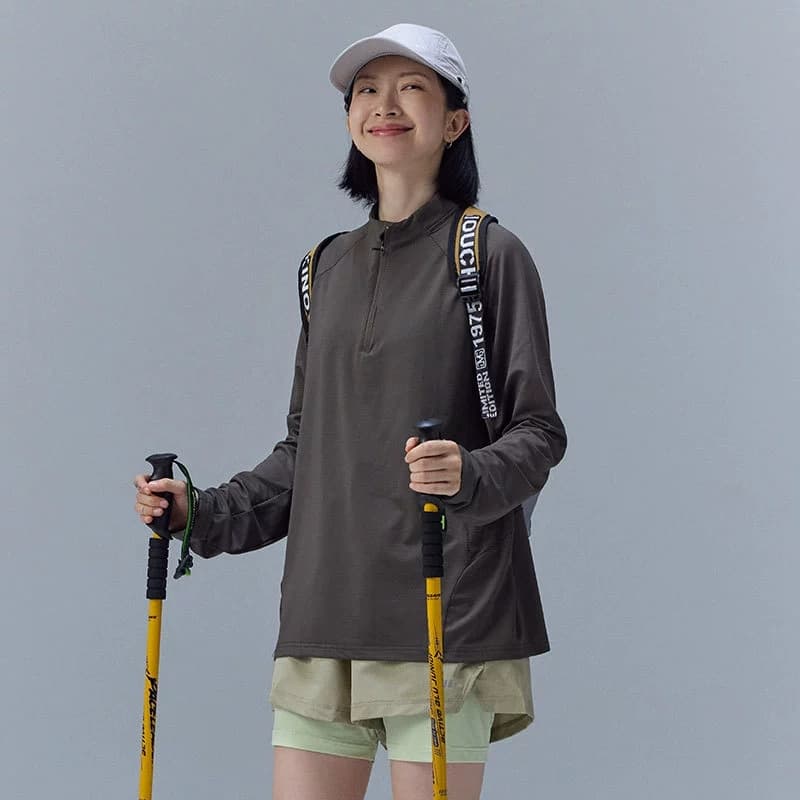 スポーツTシャツ 男女兼用 抗菌 吸汗速乾 長袖 スポーツシャツ ランニング 全4色