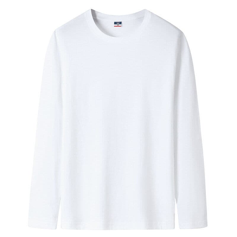 スポーツTシャツ バスケ練習用長袖無地スポーツTシャツ